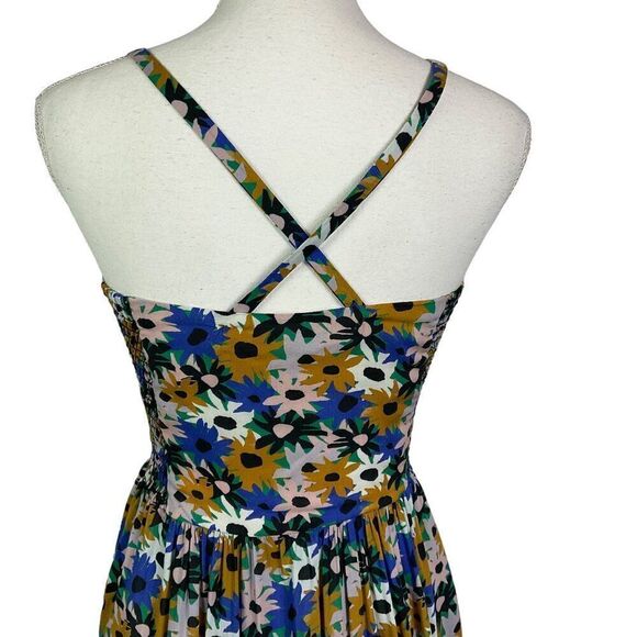 Anthropologie | Corey Lynn Calter Danica Smocked Dress, Midi length, size small - Picture 7 of 16